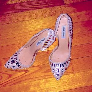 Steve Madden Crystal heels 7.5